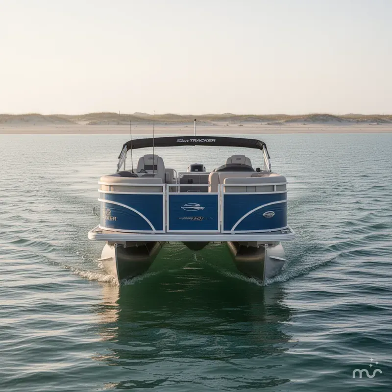 Slide: The Image of Sun Tracker Fishin' Barge 20 DLX 2026 - 2