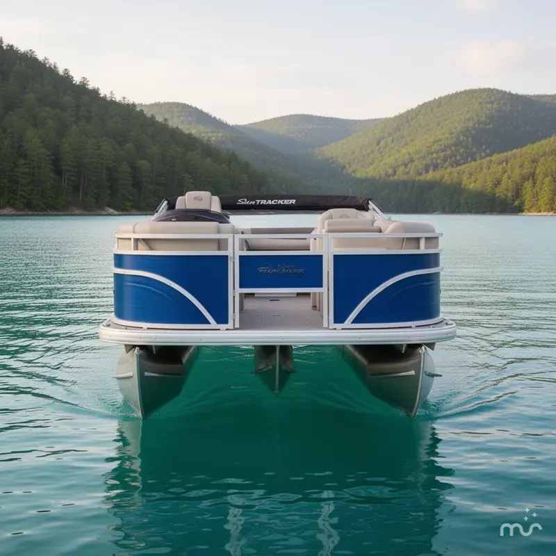 Slide: The Image of Sun Tracker Fishin' Barge 20 DLX 2026 - 1