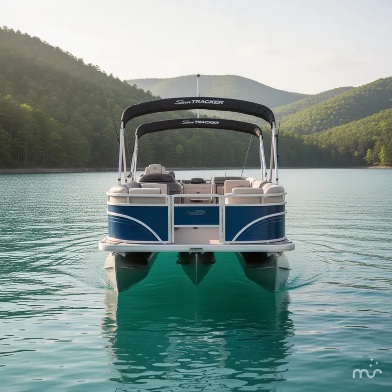 Slide: The Image of Sun Tracker Fishin' Barge 20 DLX 2026 - 3