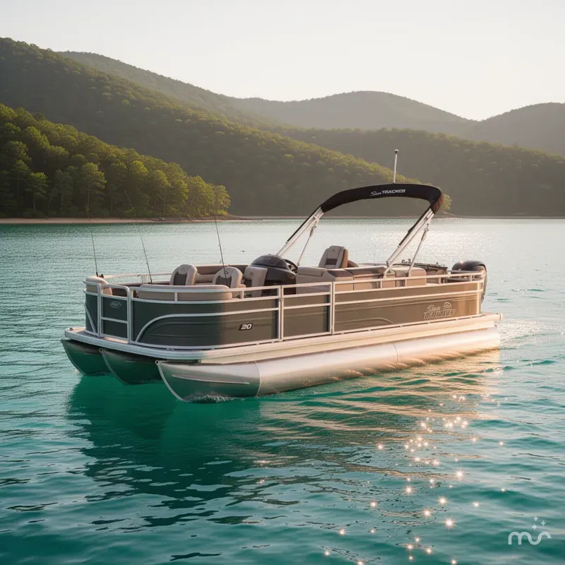 Slide: The Image of Sun Tracker Fishin' Barge 20 DLX 2026 - 4