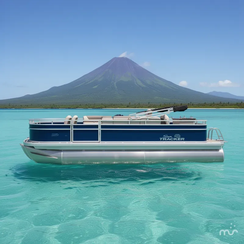 Slide: The Image of Sun Tracker Fishin' Barge 20 DLX 2026 - 2
