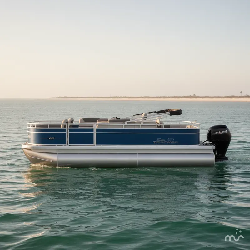 Slide: The Image of Sun Tracker Fishin' Barge 20 DLX 2026 - 1