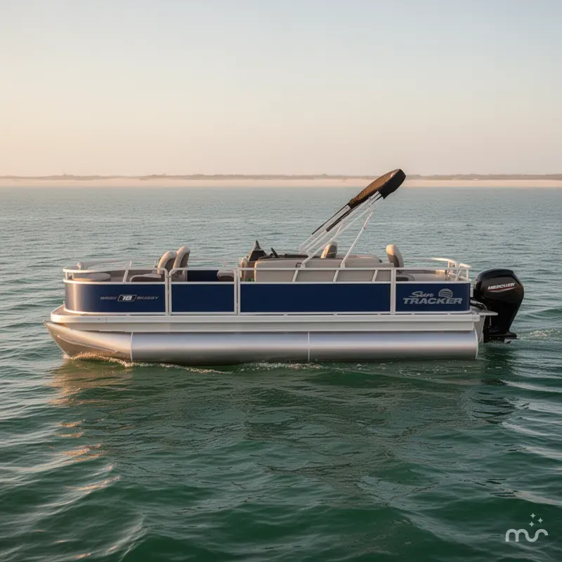 Slide: The Image of Sun Tracker Bass Buggy 18 DLX 2026 - 0