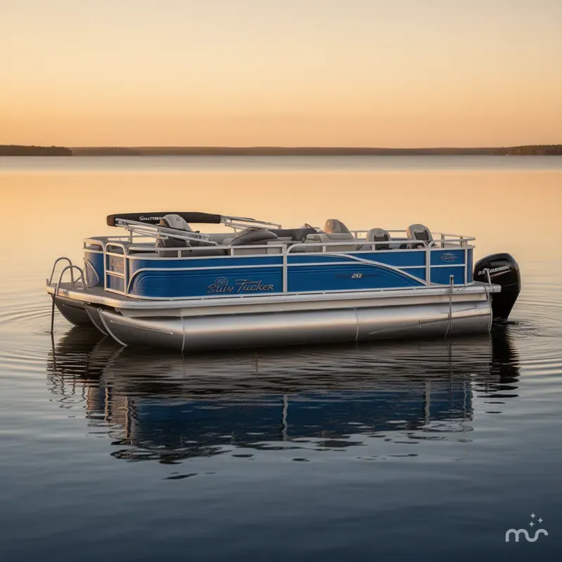 Slide: The Image of Sun Tracker Fishin' Barge 20 DLX 2026 - 0