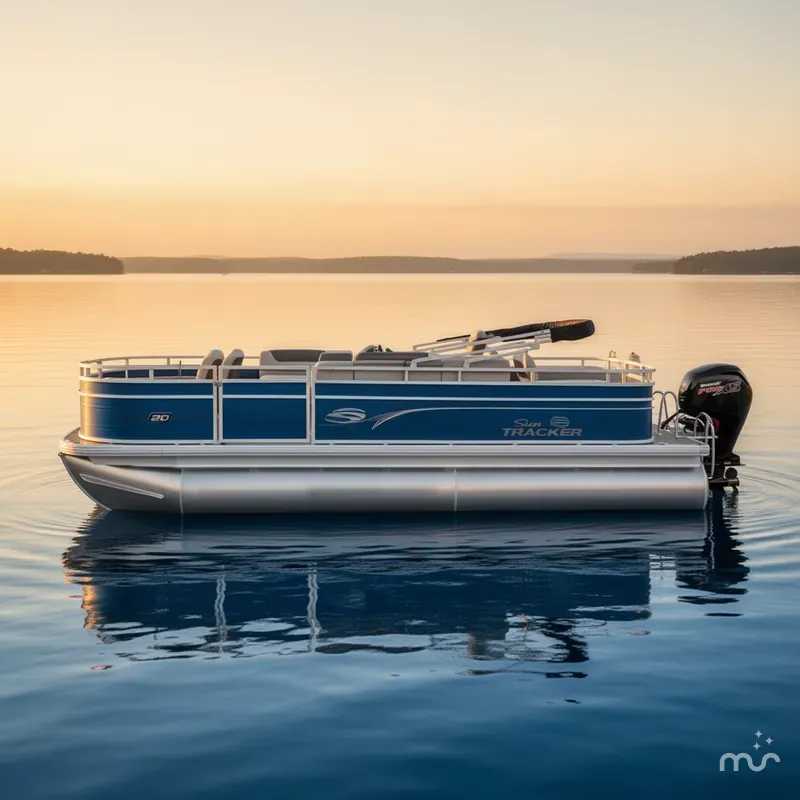 Slide: The Image of Sun Tracker Fishin' Barge 20 DLX 2026 - 1