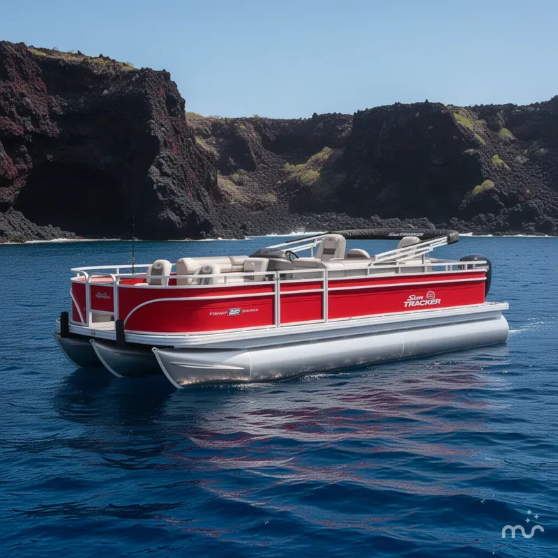 The Image of Sun Tracker Fishin' Barge 22 DLX 2026 - 0