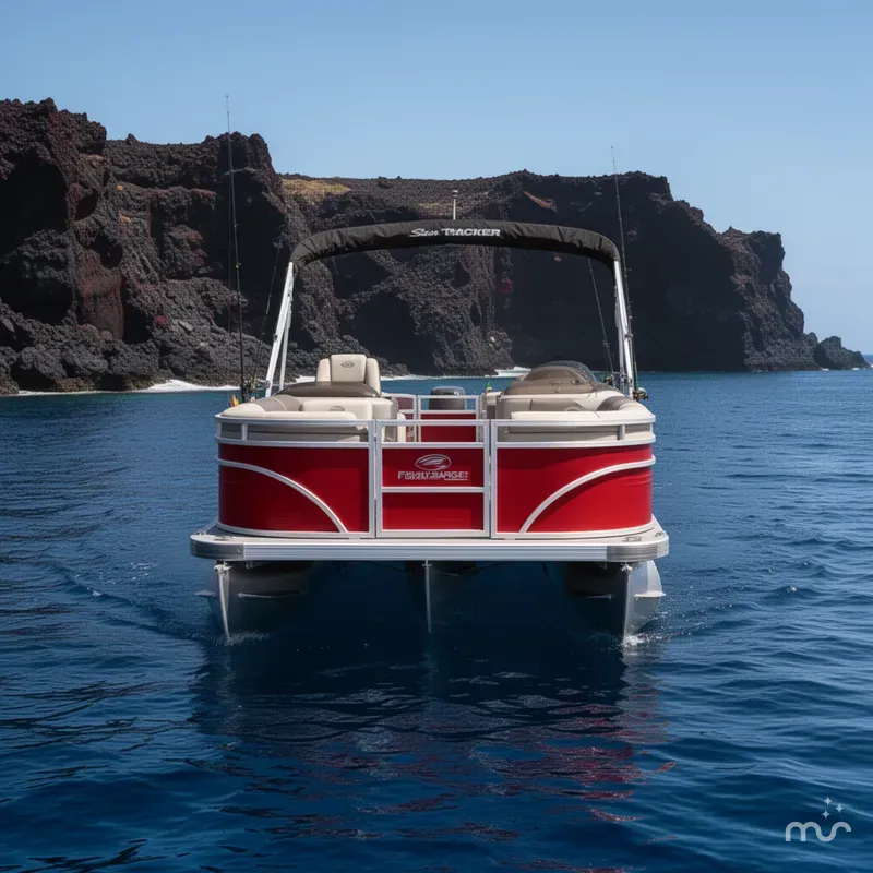 Slide: The Image of Sun Tracker Fishin' Barge 22 DLX 2026 - 3