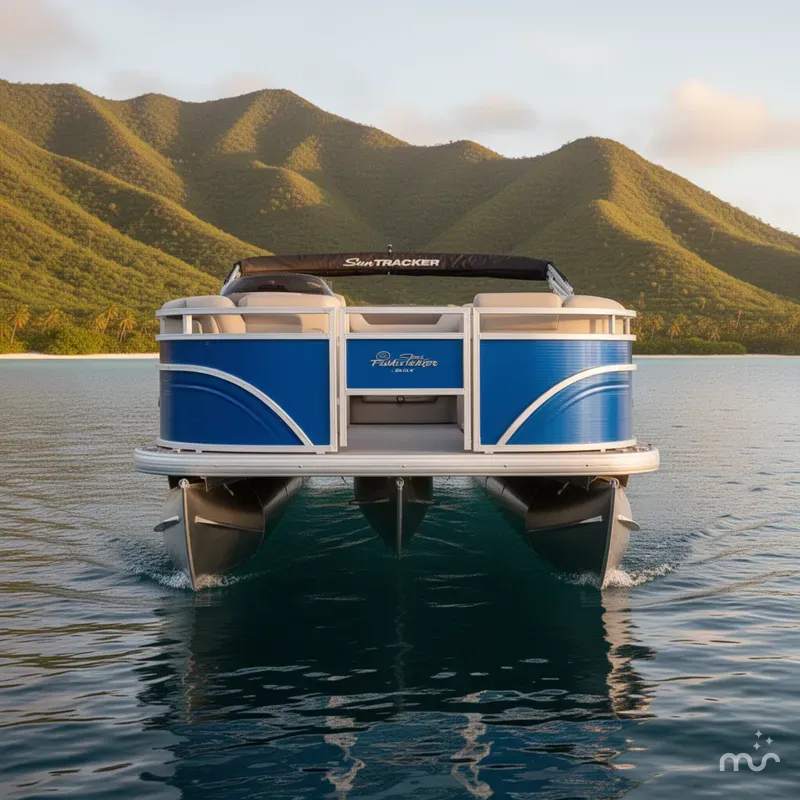 Slide: The Image of Sun Tracker Fishin' Barge 20 DLX 2026 - 1