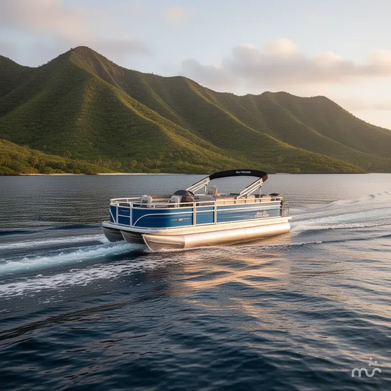 Slide: The Image of Sun Tracker Fishin' Barge 20 DLX 2026 - 4