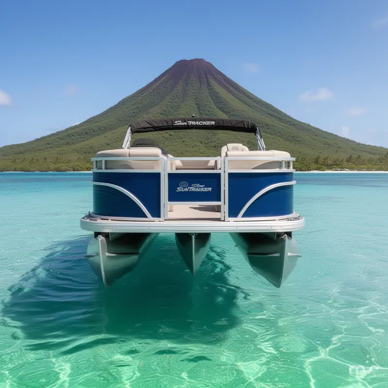 Slide: The Image of Sun Tracker Fishin' Barge 20 DLX 2026 - 1