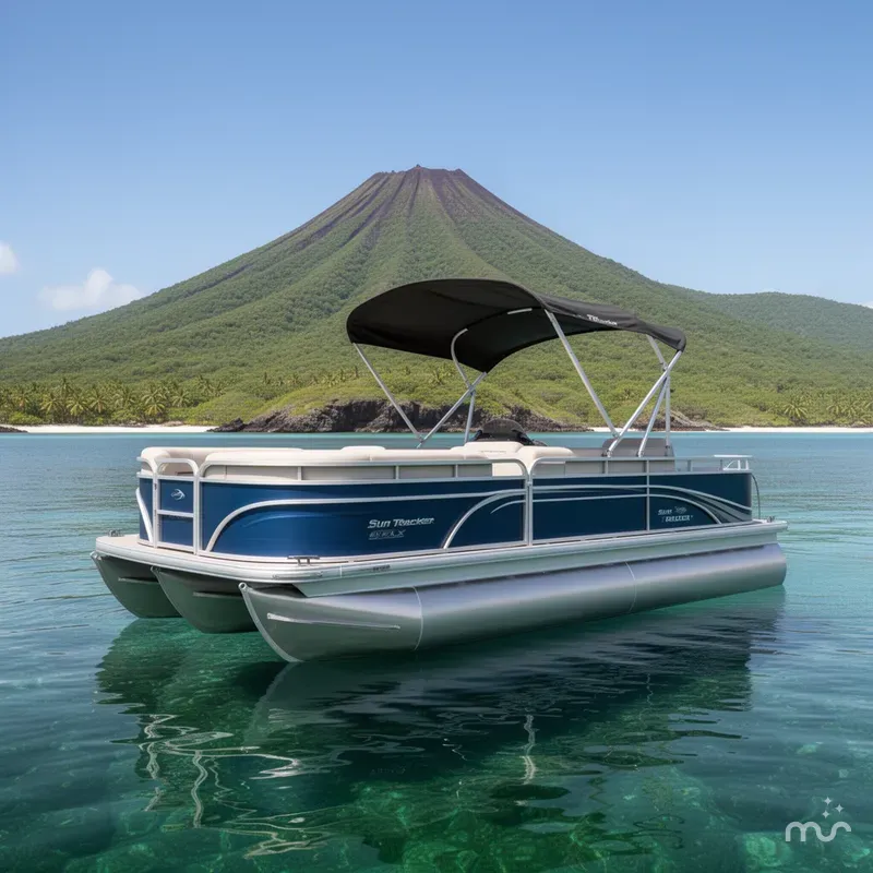 Slide: The Image of Sun Tracker Fishin' Barge 20 DLX 2026 - 4