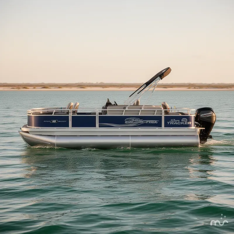 Slide: The Image of Sun Tracker Bass Buggy 18 DLX 2026 - 1