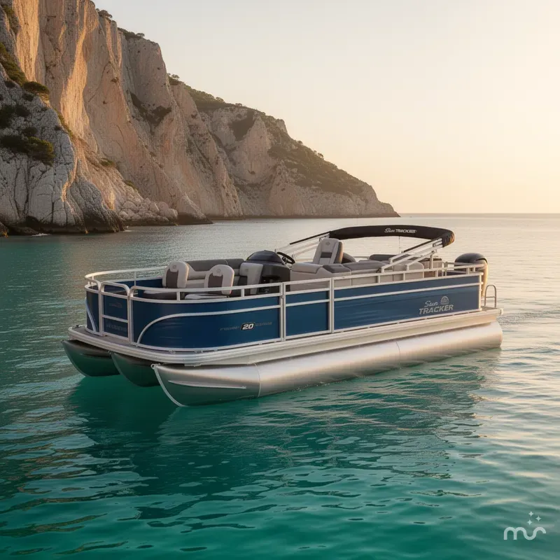 The Image of Sun Tracker Fishin' Barge 20 DLX 2026 - 0