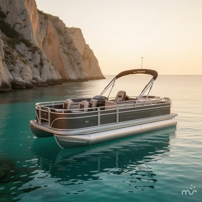 Slide: The Image of Sun Tracker Fishin' Barge 20 DLX 2026 - 4