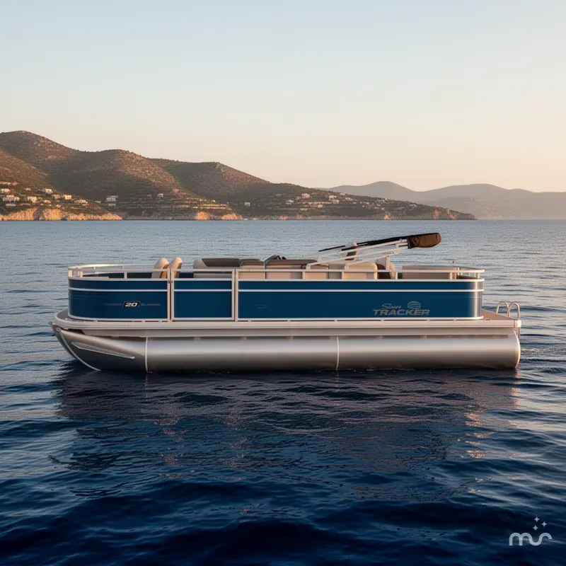 Slide: The Image of Sun Tracker Fishin' Barge 20 DLX 2026 - 2