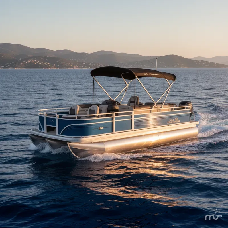 Slide: The Image of Sun Tracker Fishin' Barge 20 DLX 2026 - 4