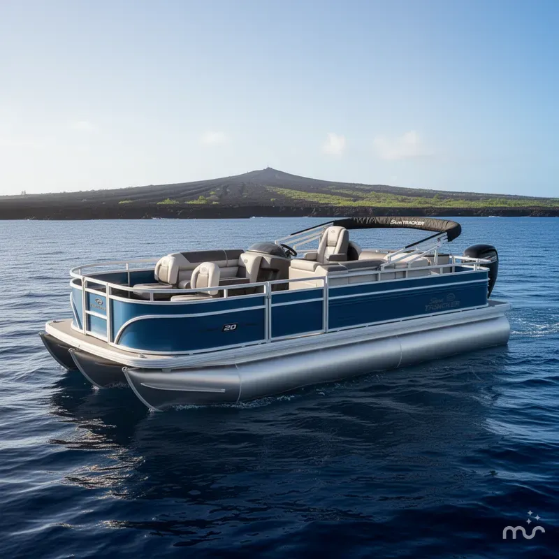 The Image of Sun Tracker Fishin' Barge 20 DLX 2026 - 0