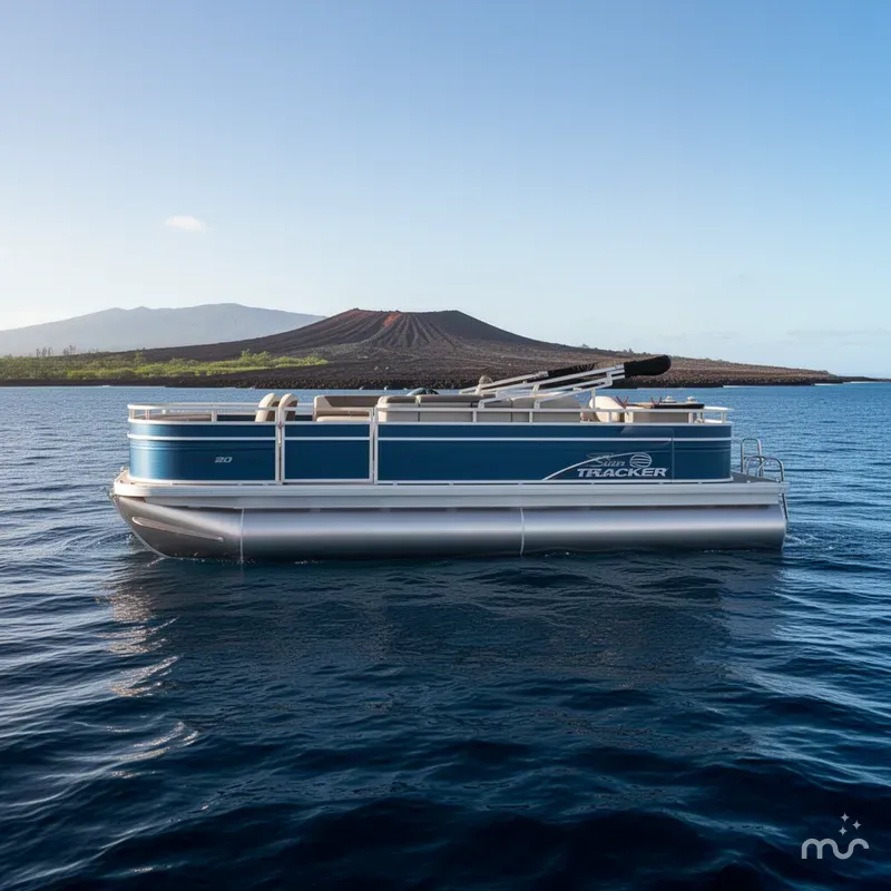 Slide: The Image of Sun Tracker Fishin' Barge 20 DLX 2026 - 2