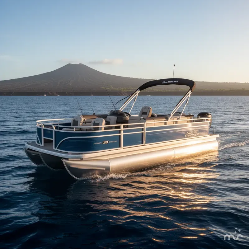 Slide: The Image of Sun Tracker Fishin' Barge 20 DLX 2026 - 4