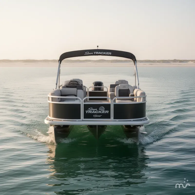 Slide: The Image of Sun Tracker Bass Buggy 18 DLX 2026 - 1