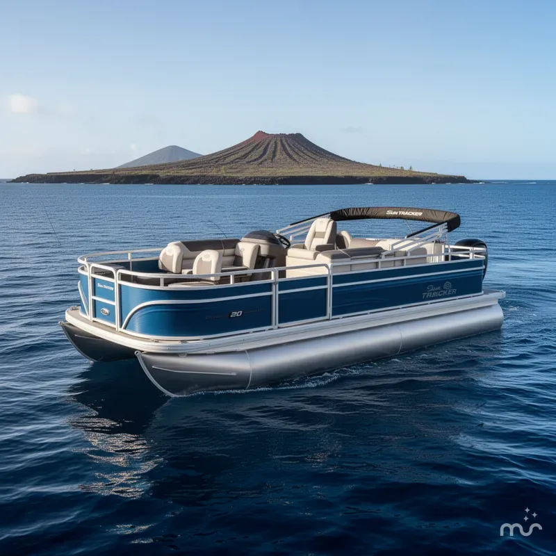 The Image of Sun Tracker Fishin' Barge 20 DLX 2026 - 0