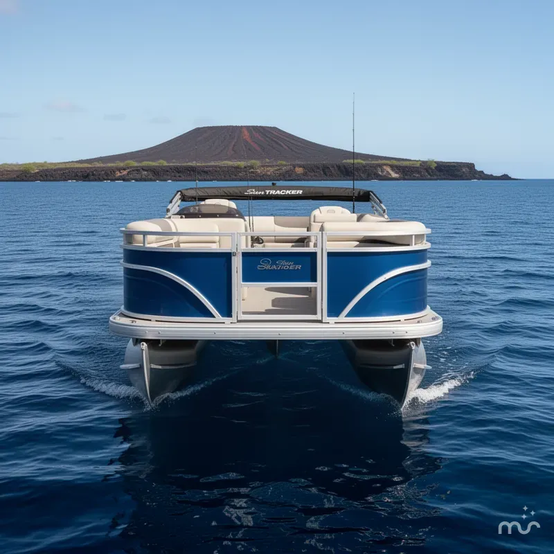 Slide: The Image of Sun Tracker Fishin' Barge 20 DLX 2026 - 1