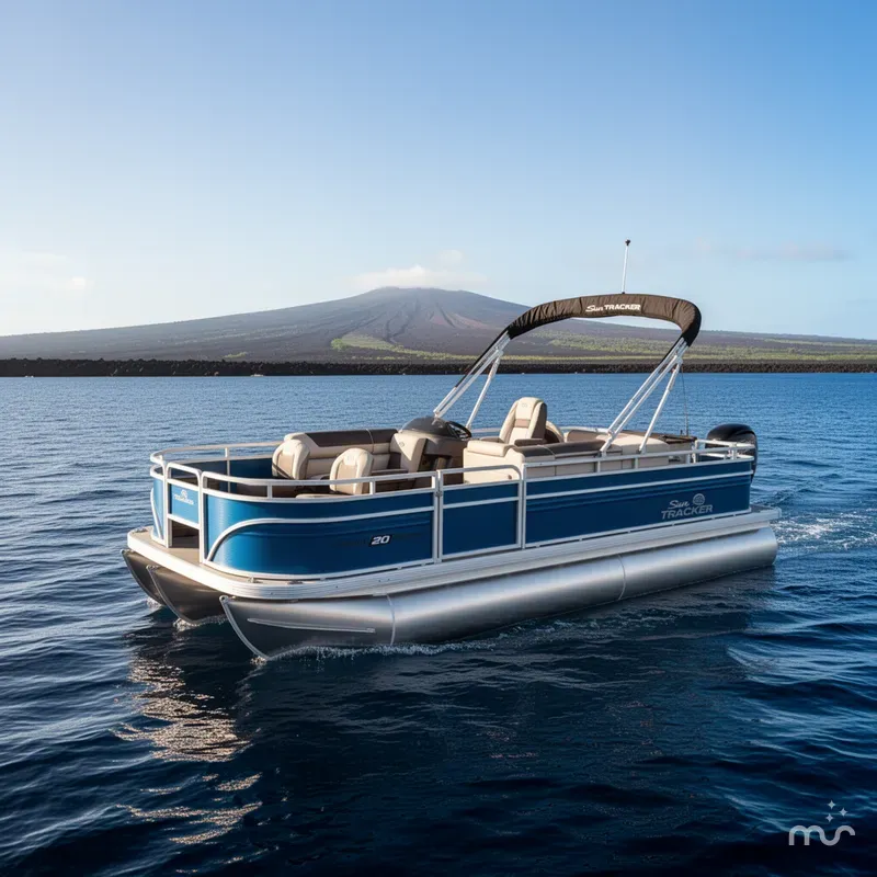 Slide: The Image of Sun Tracker Fishin' Barge 20 DLX 2026 - 4