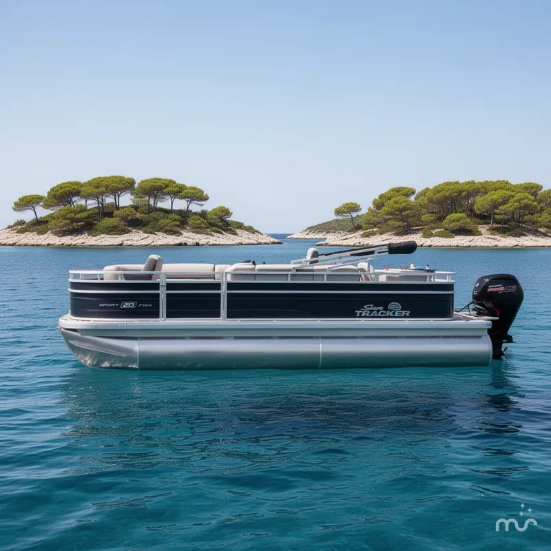 Slide: The Image of Sun Tracker SportFish 20 DLX 2026 - 2