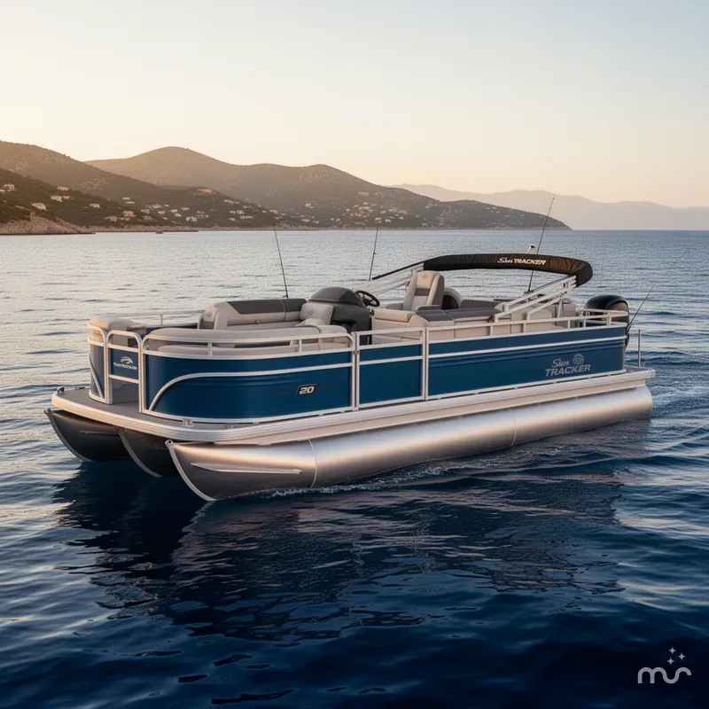 The Image of Sun Tracker Fishin' Barge 20 DLX 2026 - 0