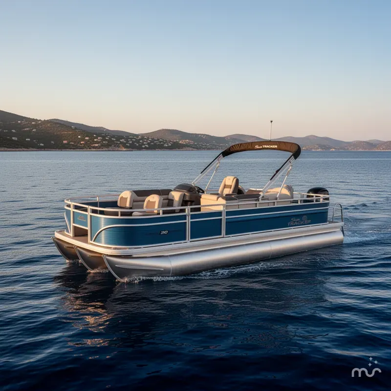 Slide: The Image of Sun Tracker Fishin' Barge 20 DLX 2026 - 4