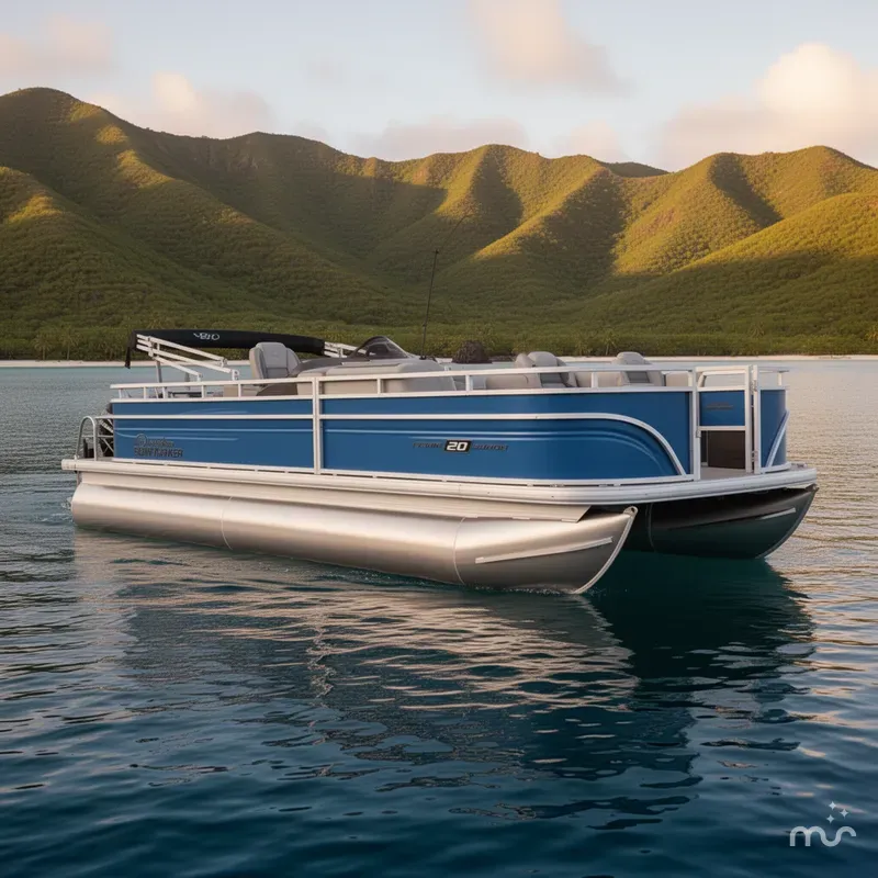 The Image of Sun Tracker Fishin' Barge 20 DLX 2026 - 0