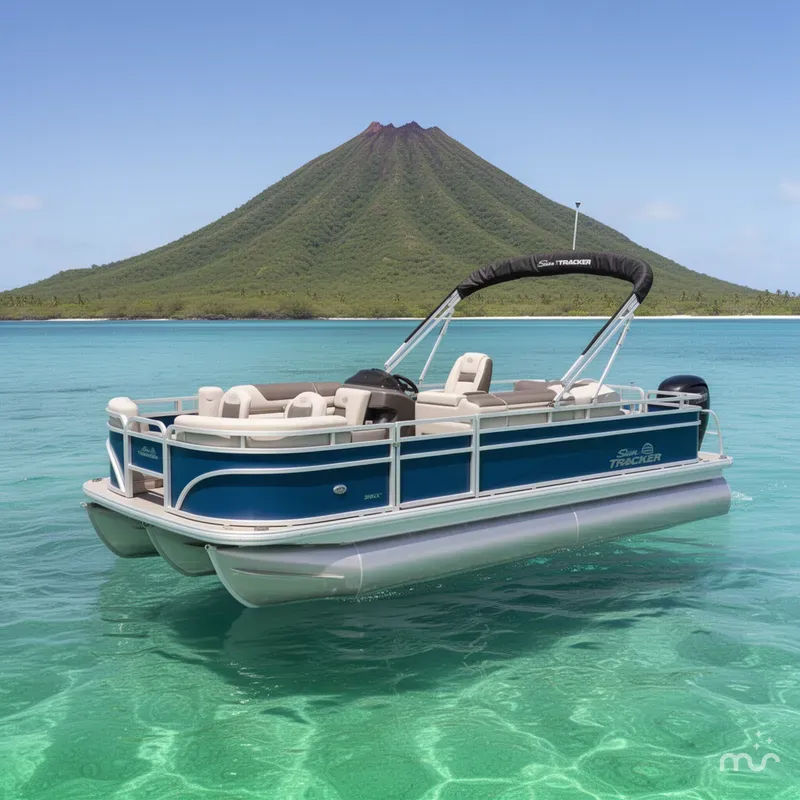 Slide: The Image of Sun Tracker Fishin' Barge 20 DLX 2026 - 0