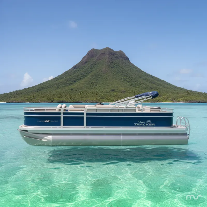 Slide: The Image of Sun Tracker Fishin' Barge 20 DLX 2026 - 2
