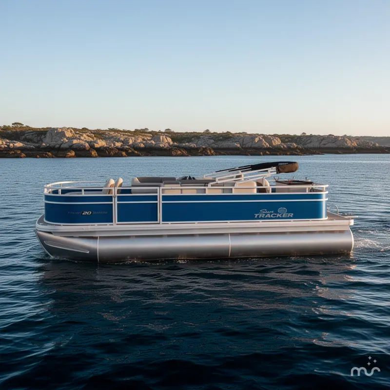 Slide: The Image of Sun Tracker Fishin' Barge 20 DLX 2026 - 2