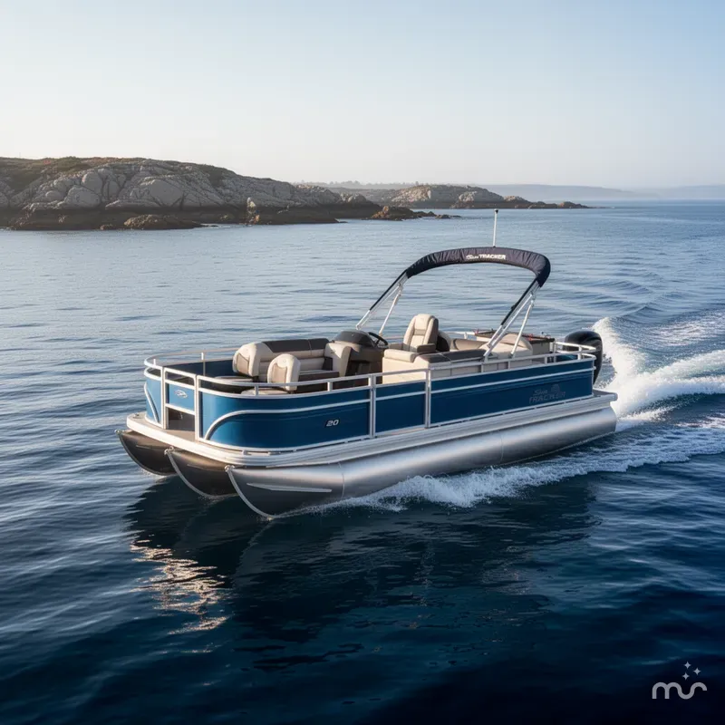 Slide: The Image of Sun Tracker Fishin' Barge 20 DLX 2026 - 4