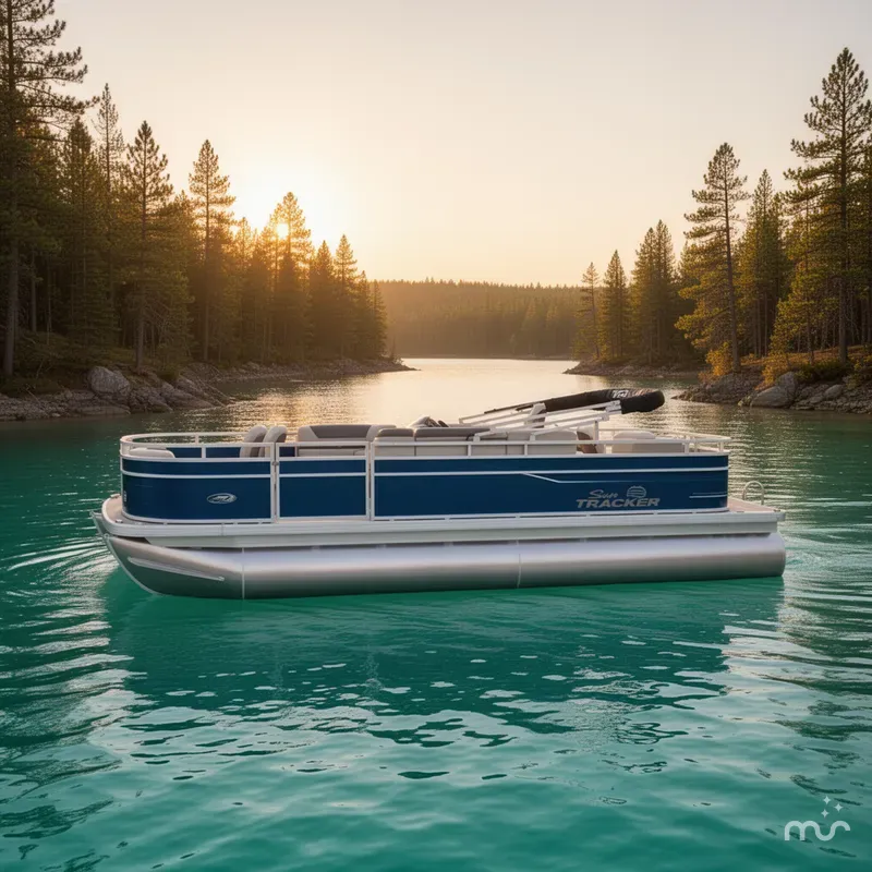 Slide: The Image of Sun Tracker Fishin' Barge 20 DLX 2026 - 2