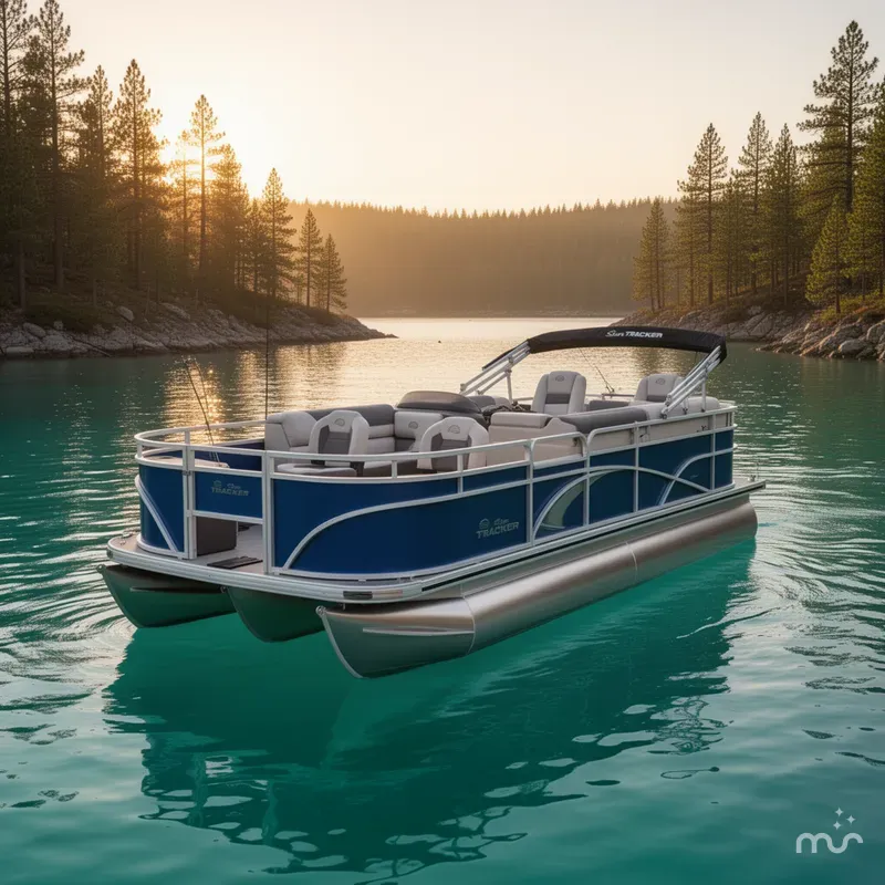 Slide: The Image of Sun Tracker Fishin' Barge 20 DLX 2026 - 3