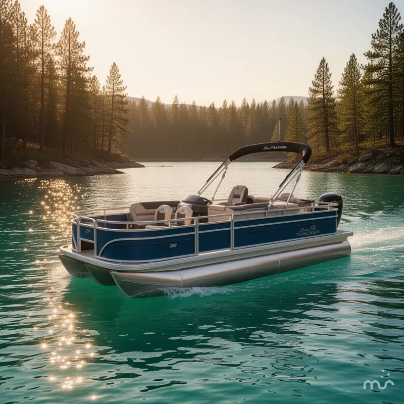 Slide: The Image of Sun Tracker Fishin' Barge 20 DLX 2026 - 4