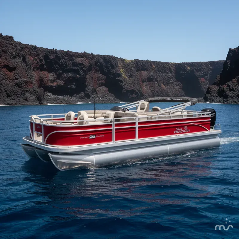The Image of Sun Tracker Fishin' Barge 22 DLX 2026 - 0