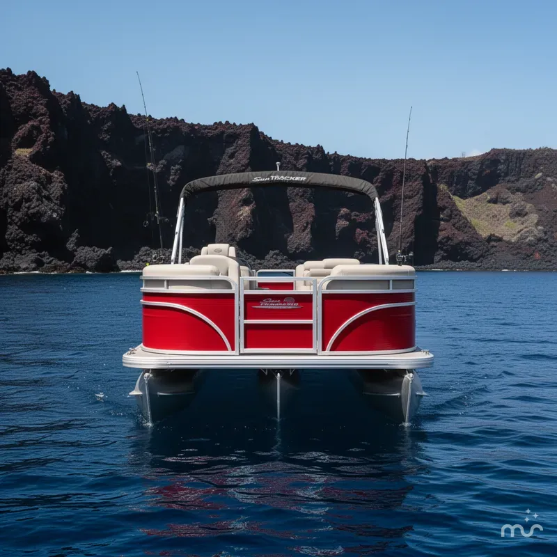 Slide: The Image of Sun Tracker Fishin' Barge 22 DLX 2026 - 3