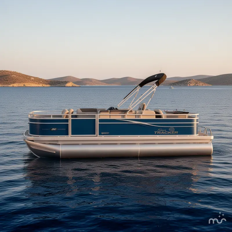 Slide: The Image of Sun Tracker Fishin' Barge 20 DLX 2026 - 2