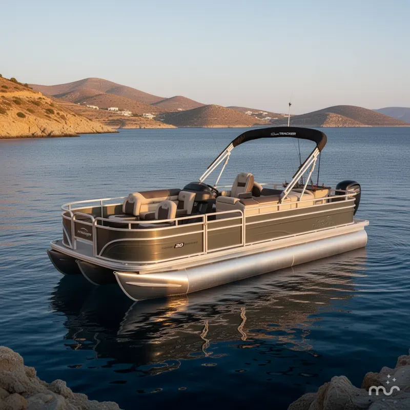 Slide: The Image of Sun Tracker Fishin' Barge 20 DLX 2026 - 4