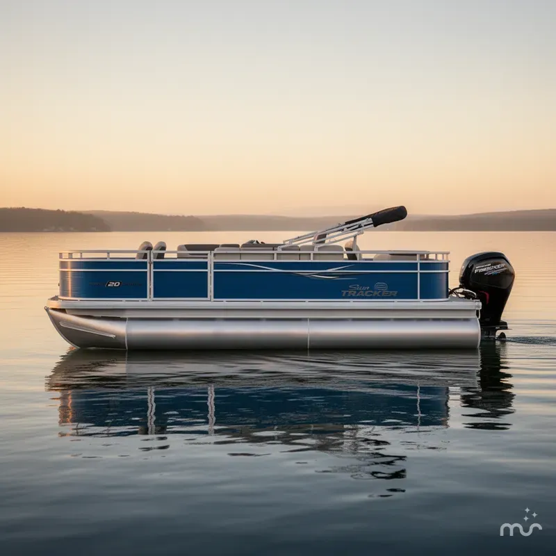 Slide: The Image of Sun Tracker Fishin' Barge 20 DLX 2026 - 1