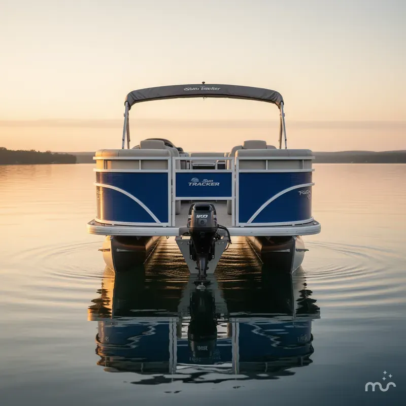 Slide: The Image of Sun Tracker Fishin' Barge 20 DLX 2026 - 1
