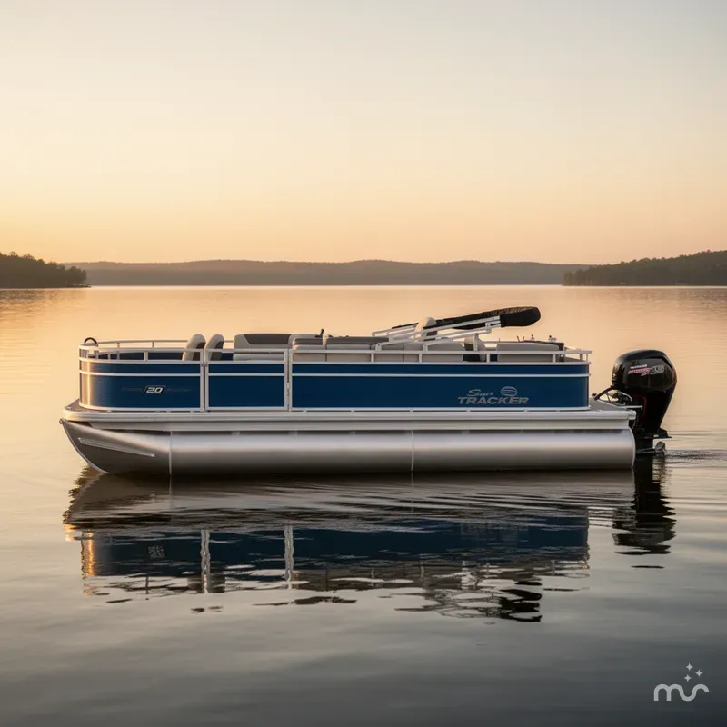 Slide: The Image of Sun Tracker Fishin' Barge 20 DLX 2026 - 2