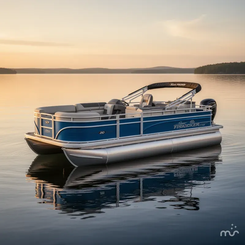 Slide: The Image of Sun Tracker Fishin' Barge 20 DLX 2026 - 3