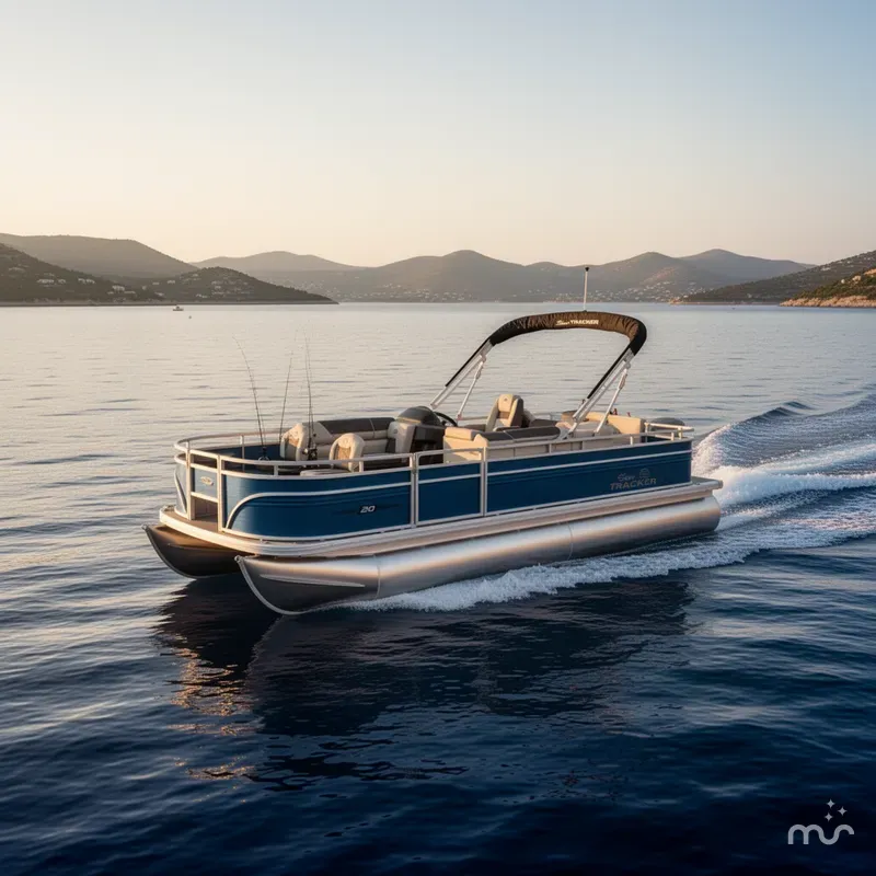 Slide: The Image of Sun Tracker Fishin' Barge 20 DLX 2026 - 4