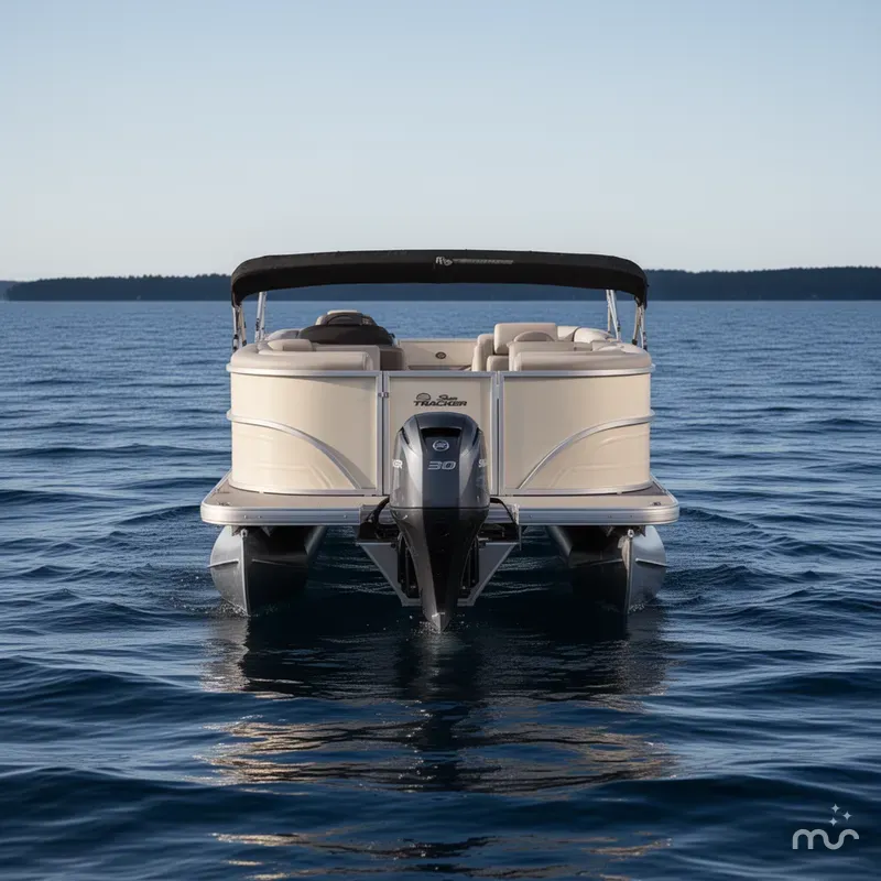 Slide: The Image of Sun Tracker Party Barge 20 DLX 2026 - 2