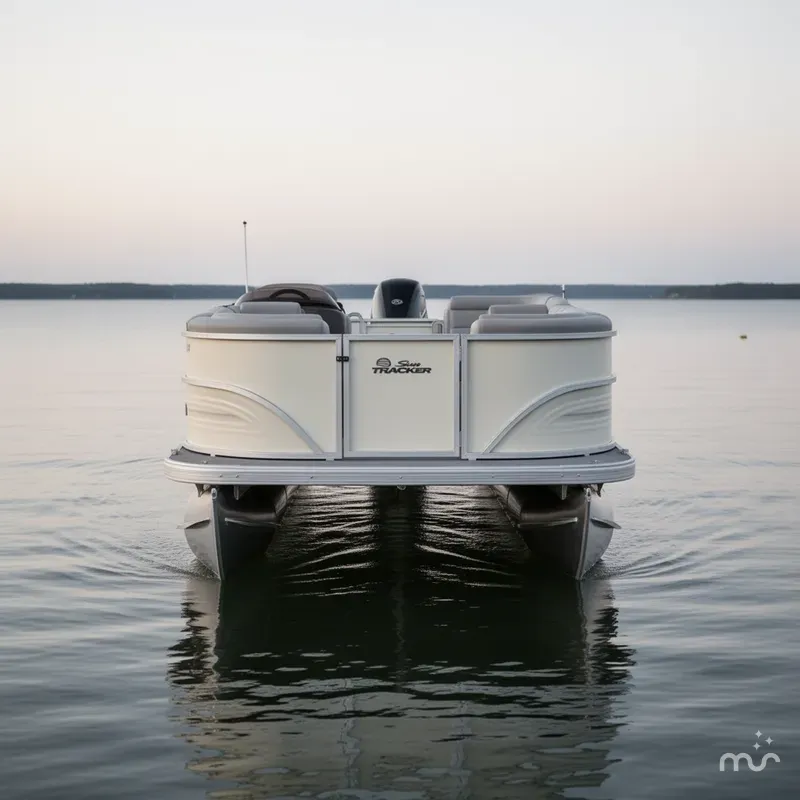 Slide: The Image of Sun Tracker Party Barge 20 DLX 2026 - 3