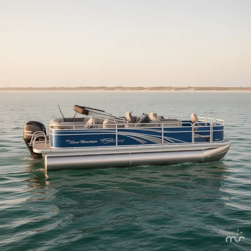 Slide: The Image of Sun Tracker Fishin' Barge 20 DLX 2026 - 0